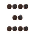 thumbnail image 2 of Soidarity Extensión de moño afro hermosa y manejable de fibra para cabello natural para mujeres a la moda Q9 4 Type2 NO2, 2 of 6