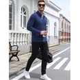 thumbnail image 5 of COOFANDY Long Sleeve Polo Shirts for Men Casual Dress Button Golf Tennis Collared Shirt with Pocket, Basic Lightweight Dry Fit Shirt for Work Travel, 5 of 8