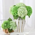 thumbnail image 2 of 4PCS Real Touch Hydrangea Artificial Flowers, 17.7" Full Faux Hydrangea Flowers Latex Fake Spring Summer Flowers for Home Party Floral Arrangements Wedding Bouquets Centerpieces Outdoor Decor, 2 of 7