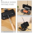 thumbnail image 3 of HOOWIFFY Sandwich Frying Tray Black Aluminum Non Stick Baking 1Set, 3 of 8