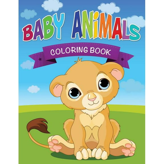 Baby Animals Coloring Book (Paperback)