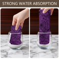 thumbnail image 4 of 2 Pcs Funny Kitchen Towels,Halloween Purple Spider Web Pattern Microfiber Dish Towels,Kitchen Tea Towels,Kitchen Towel Set (18" X 26"), 4 of 7