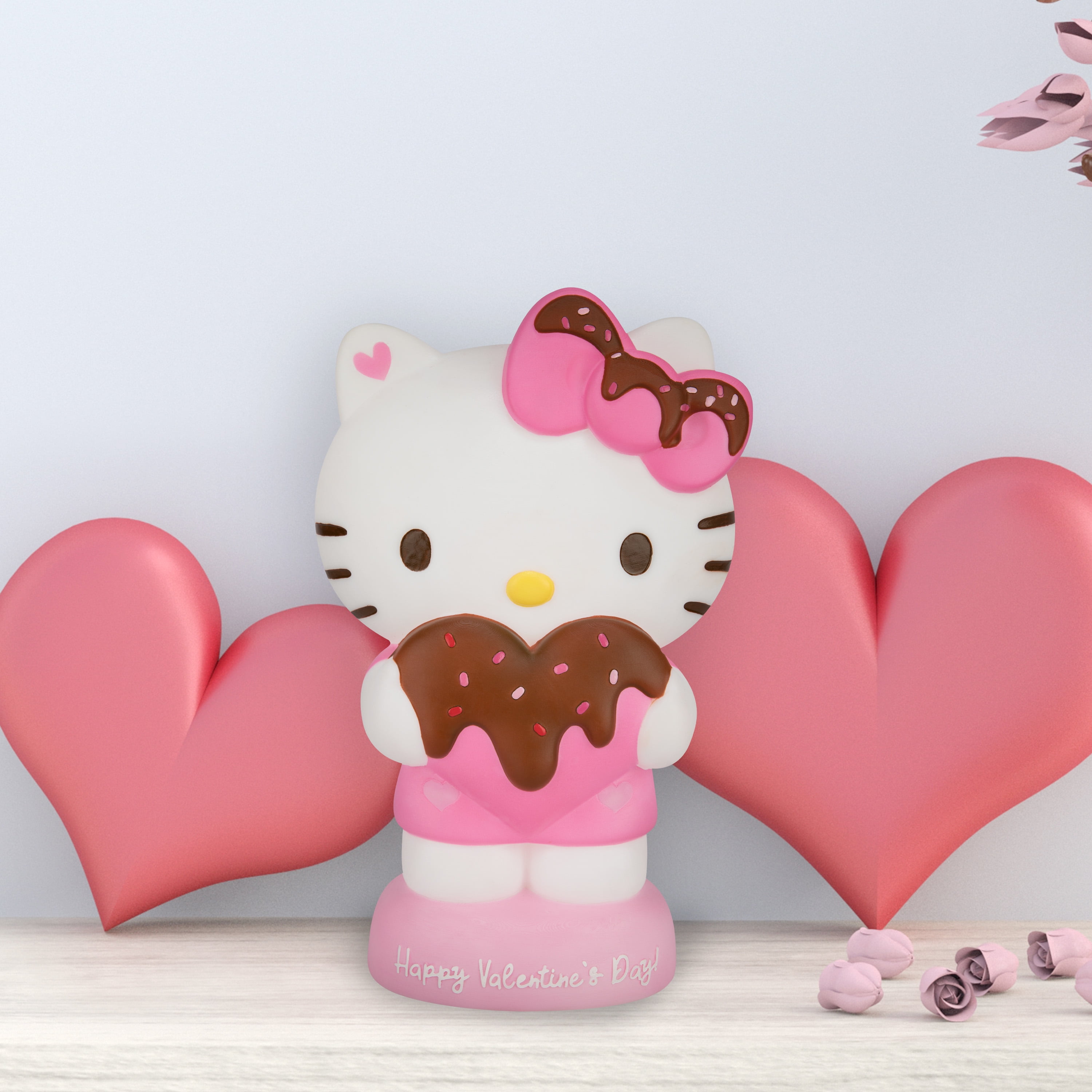 Valentine Lighted Blow Mold Outdoor Decor Hello Kitty Love Is Sweet 12" Sanrio