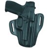 Gould and Goodrich B802-42 Gold Line 2-Slot Pancake Holster, Black