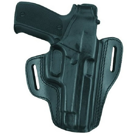 Gould and Goodrich B802-42 Gold Line 2-Slot Pancake Holster, Black