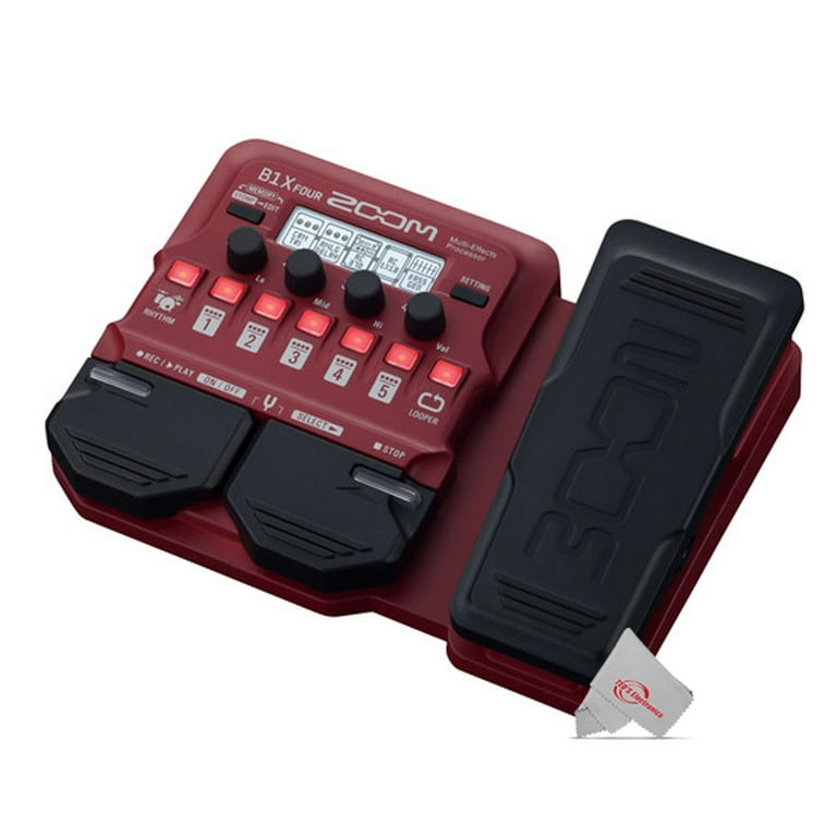 【美品】B1X FOUR Multi-Effects Processor Zoom B1X Four Bass Multi-Effects Processor with Expression