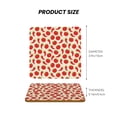 thumbnail image 5 of Xecao Tomatoes And Chili for MDF Cork Coaster 4 Pcs,Drink Coasters,Suit for House Warming Gifts New Home ,Coffee Table Decor-Square, 5 of 7