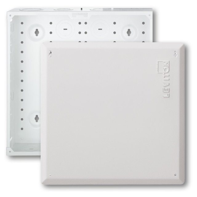 Leviton 14" SMC, Structured Media Enclosure with Cover, 47605-140, White