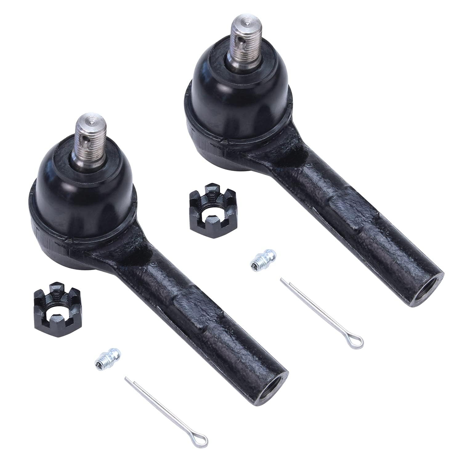 Detroit Axle - Front 12pc Control Arms Kit for 01-03 Ford Explorer Sport Trac, 2 Upper Control Arms w/Ball Joints 2 Lower Ball Joints 4 Tie Rods 2 Sway Bars 2 Boots 2001 2002 2003 Replacemen