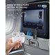 thumbnail image 3 of Transmisor y receptor Bluetooth 5.2 para avión con emparejamiento dual para AirPods y auriculares, 3 of 8