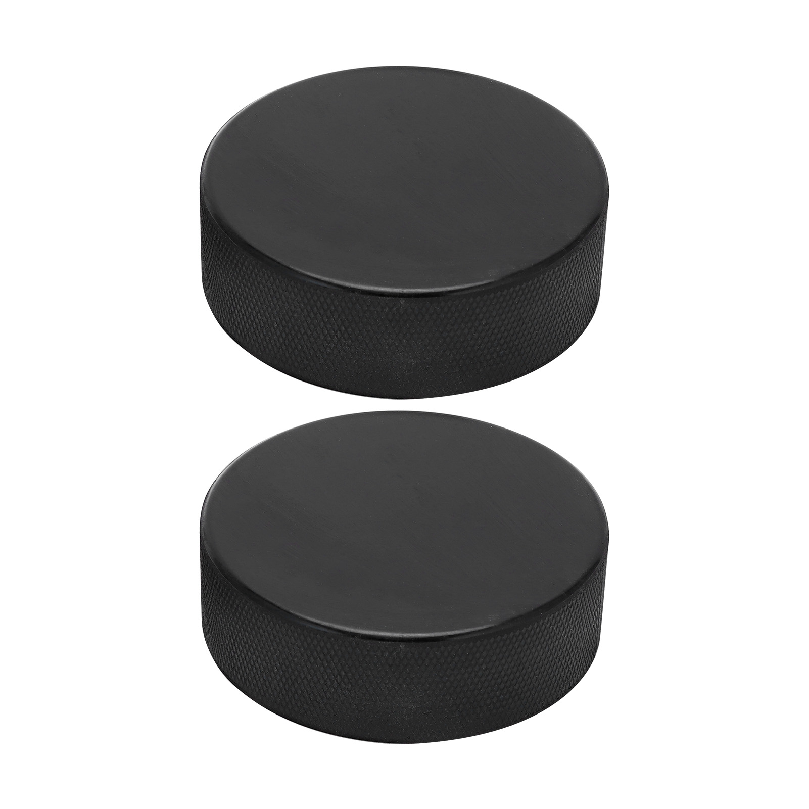 Lot De 10 Rondelles De Hockey Sur Glace Standard - En Caoutchouc Rouge - Pour Entraînement Et Jeu