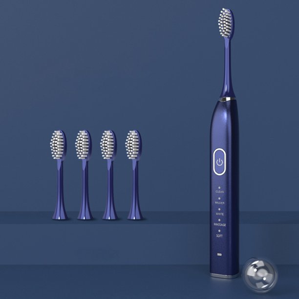 Cepillo de Dientes Eléctrico Fiudx Ofertas Relámpago Larga Duración Batería De Litio 1200 Mah Ipx7 7 Colores
