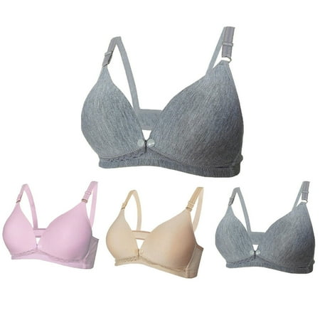 

Women Lady Nursing Bras Maternity Breastfeeding Pregnant Bra Underwear Cotton