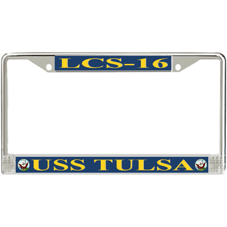USS Tulsa LCS-16 License Plate Frame