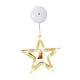 thumbnail image 3 of Farol de adorno navideño, luz LED colgante de silueta para ventana navideña Estrella, 3 of 9