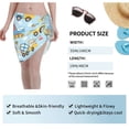 thumbnail image 7 of Bingfone Building Truck Women's Sarong Swimsuit Cover Ups Bathing Suit Coverups Chiffon Beach Wrap Skirts, 7 of 7