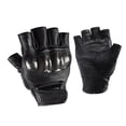 thumbnail image 2 of Guantes Moto de Cuero / Guantes para Bicicleta de Pantal Táctil para Macarena Guantes de moto de medio dedo, 2 of 8