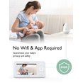 thumbnail image 3 of Momcozy 4.3" HD Baby Monitor with Camera and Audio Split Screen, 3 of 5