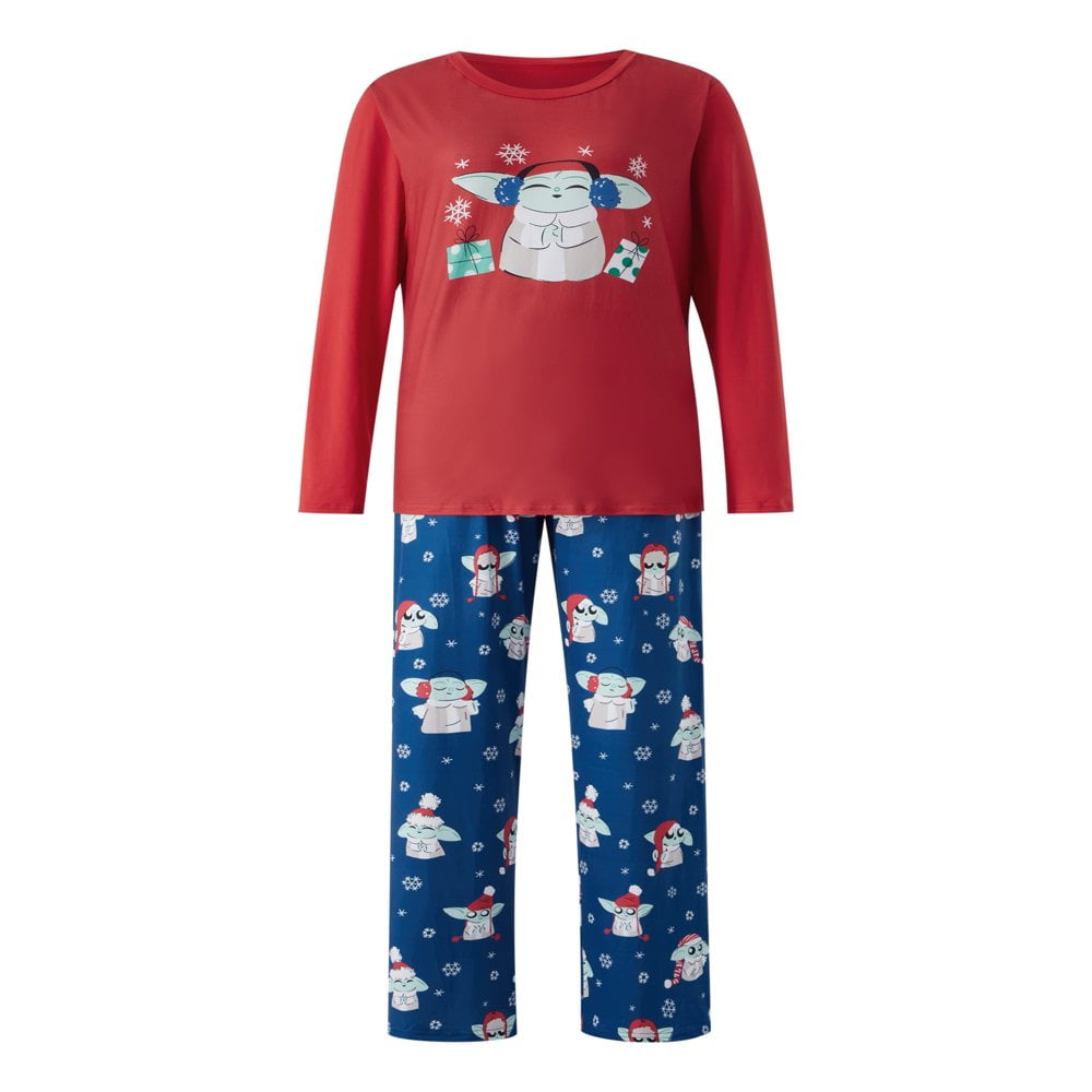 Matching Family Christmas Pajamas Sets for Couples Kids Dog Pjs Holiday Sleepwears Walmart