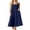 03 Navy Blue, variant on Cueply Jumpsuits for Women Casual Overalls Adjustable Straps Wide Leg Long Pants Rompers Outfits with Pockets