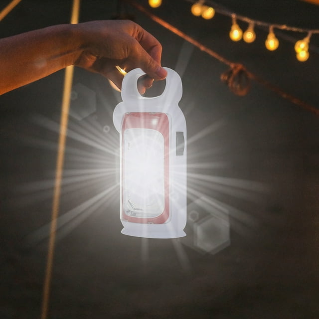 Xihbxyly Linterna Led Portátil, Lámpara Resistente a Pilas, Múltiples Modos de Iluminación, Diseño de Bajo Consumo, Ideal para Actividades Al Aire Libre, Iluminación de Emergencia, Rojo/Azul/Naranja,