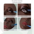 thumbnail image 5 of 3D Makeup Practice Face Mask Silicone Bionic Skin Makeup Mannequin Face With Stand Beginner's Practice Eye Makeup Face (Brown), 5 of 6