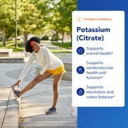 Pure Encapsulations Potassium (Citrate) - Essential Electrolyte Supplement to Support Nerve & Muscle Function, Adrenals, Hormones, Heart Health & Energy* - Potassium Citrate Capsule - 180 Capsules