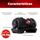 thumbnail image 3 of Mancuerna Pesa Ajustable 2.5-24Kg X-RUSH Set para Gym Fitness, 3 of 4