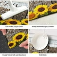 thumbnail image 5 of Sunflower Kitchen Rugs Sets of 2 Sunflower Kitchen Mat Washable Non-Slip Kitchen Floor Mats for in Front of Sink Sunflower Kitchen Decor, 5 of 6