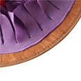 thumbnail image 4 of mmirethe Tapis Rond d'Entraînement à l'Odorat pour Chien Jouet Interactif Coussin Résistant aux Morsures Lavable Violet, 4 of 6