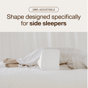 Coop Home Goods CertiPUR-US® Certified Memory Foam Knee Support Pillow with Cover