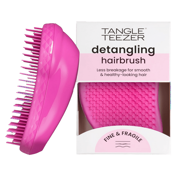 Tangle Teezer The Original Detangling Hairbrush - Fine & Fragile / Bright Berry
