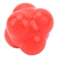 thumbnail image 2 of Balles de Réaction Rebondissantes pour Coordination Main-Œil Réflexe Vitesse Agilité Équipement d'Entraînement pour Baseball Soccer Basketball Rouge, 2 of 9