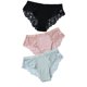 thumbnail image 1 of 3 uds. De bragas de algodón, bragas sexis, bragas de encaje, ropa interior de mujer, bragas de lencería para mujer, bragas florales para mujer, calzoncillos Tan Jianjun unisex, 1 of 2