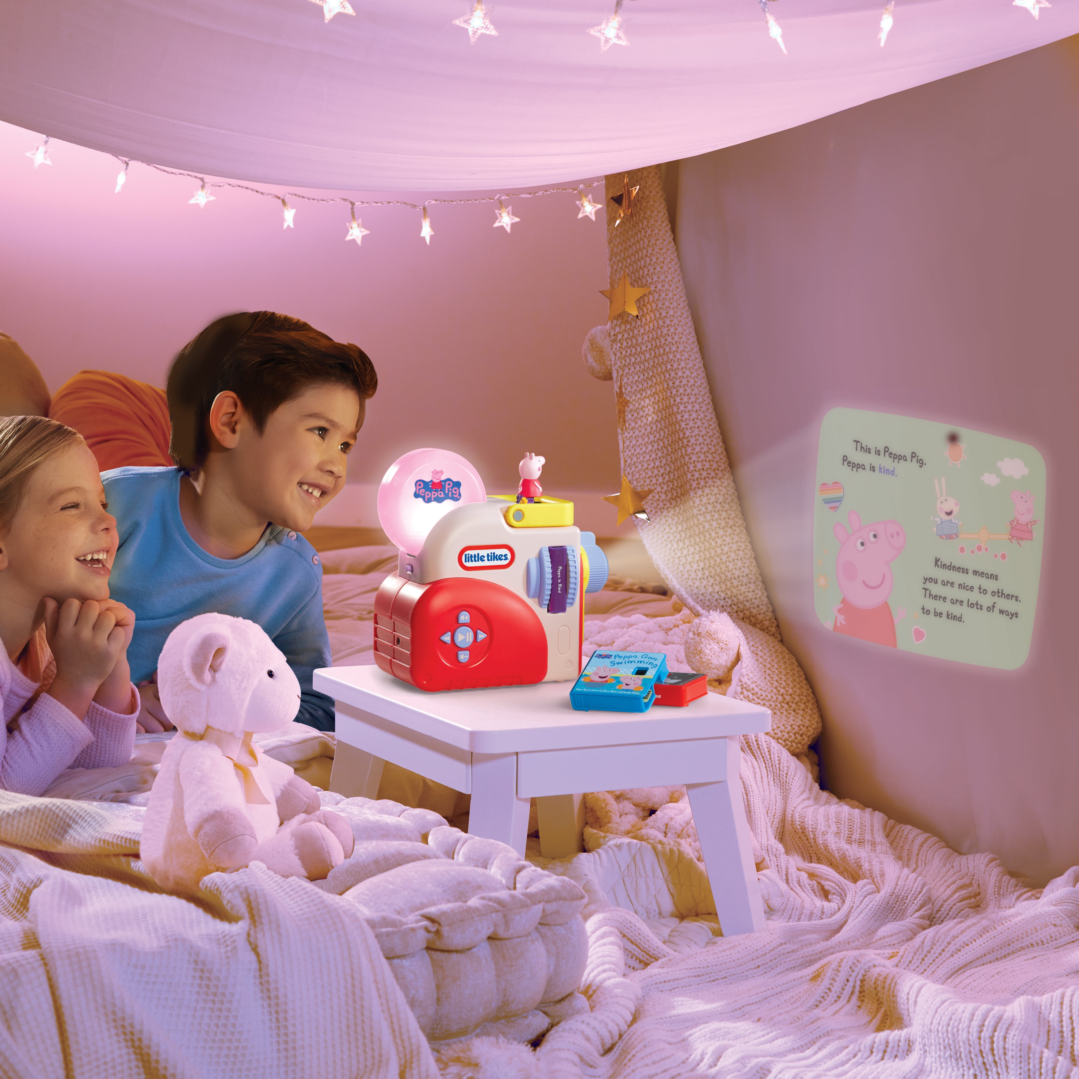 Little Tikes Story Dream Machine Peppa Pig Special Edition Storytime Audio Books, Toy Character, Gift Ages 3+