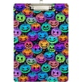 thumbnail image 1 of FMSHPON Halloween Rainbow Color Pumpkin Clipboard Hardboard Wood Nursing Clip Board and Pull for Standard A4 Letter 13x9 inches, 1 of 5
