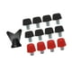 thumbnail image 5 of Pieles de zapatos de zapatos de fútbol de 12 piezas Caballeros de rugby M6 Spikes de zapatillas de fútbol para zapatillas de fútbol para zapatillas de Negro de 8 mm rojo 11 mm, 5 of 8