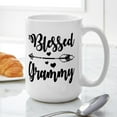 thumbnail image 4 of CafePress - Blessed Grammy Mugs - 15 oz Ceramic Large White Novelty Mug, 4 of 6