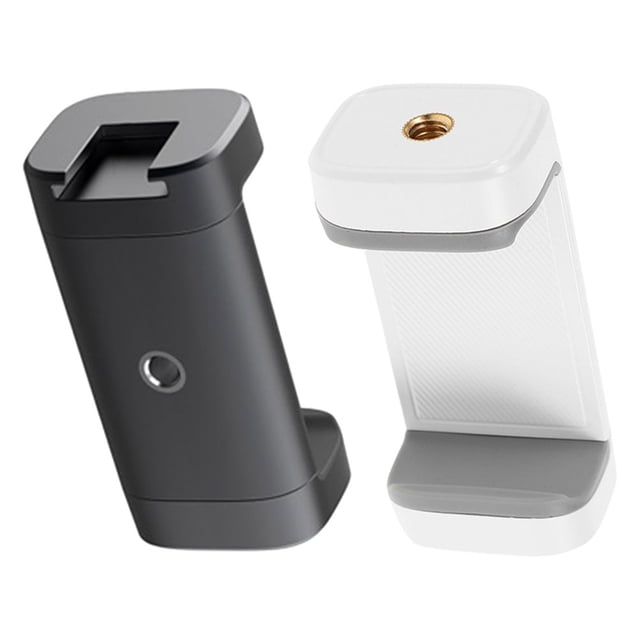NIYANGLE 2Pcs Smartphone Mount Holder Adapter Plastic Assorted Color Horizontal and Vertical Shooting Live Streaming