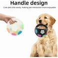 thumbnail image 2 of Animal Dog Soccer Ball Durable TPR,Comes with Handles, Makes A Squeaking Sound, Interactive and Fun Gameplay, Waterproof, Suitable for Outdoor Use with Dogs., 2 of 7