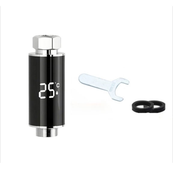 Digital Bathroom Shower Faucet Thermometer Led Display Water Power Thermometer