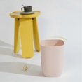 thumbnail image 2 of Bathroom Trash Bin Small Office Can Plastic Waste Paper Rubbish Bin Modern Bin for Bathroom Bedroom, 2 of 5