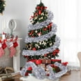 thumbnail image 4 of Tinsel Garland 118.11in Twist Garland Ceiling Hanging for Holiday Tree Decorations Wedding Birthday Party Valentine's Day Supplies, 4 of 7