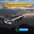 thumbnail image 3 of Night Vision Binoculars 300m/984ft for 100% Darkness 7x24 mm, Digital Night Vision Goggles and HD Photos Videos Recorder Function 2.31" LCD Infrared Binoculars with Night Vision, 3 of 8