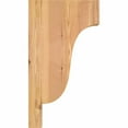 thumbnail image 3 of 3 1/2"W x 10"D x 18"H Newport Smooth Corbel, Western Red Cedar, 3 of 9
