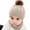 Khaki, variant on SinhoonToddler Kids Warm Beanie Crochet Cap Scarf 2pcs Baby Sets Solid Color Winter New Baby Boy Knit Hats Girl Hat