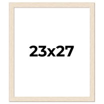 23x27 Frame White Real Wood Picture Frame Width 1.5 inches | Interior Frame Depth 0.5 inches | Barn