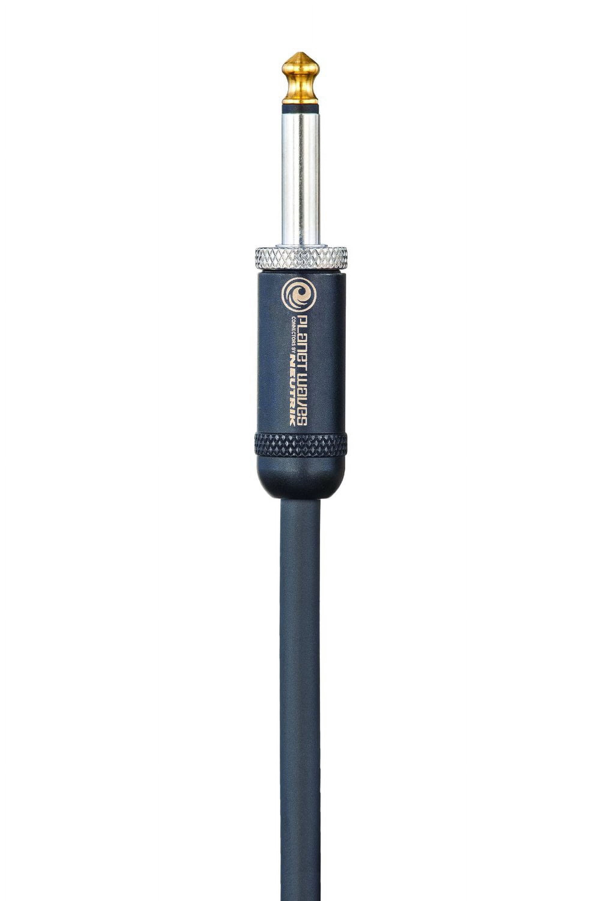 D'Addario American Stage Instrument Cable, Dual Right Angle, 10 feet