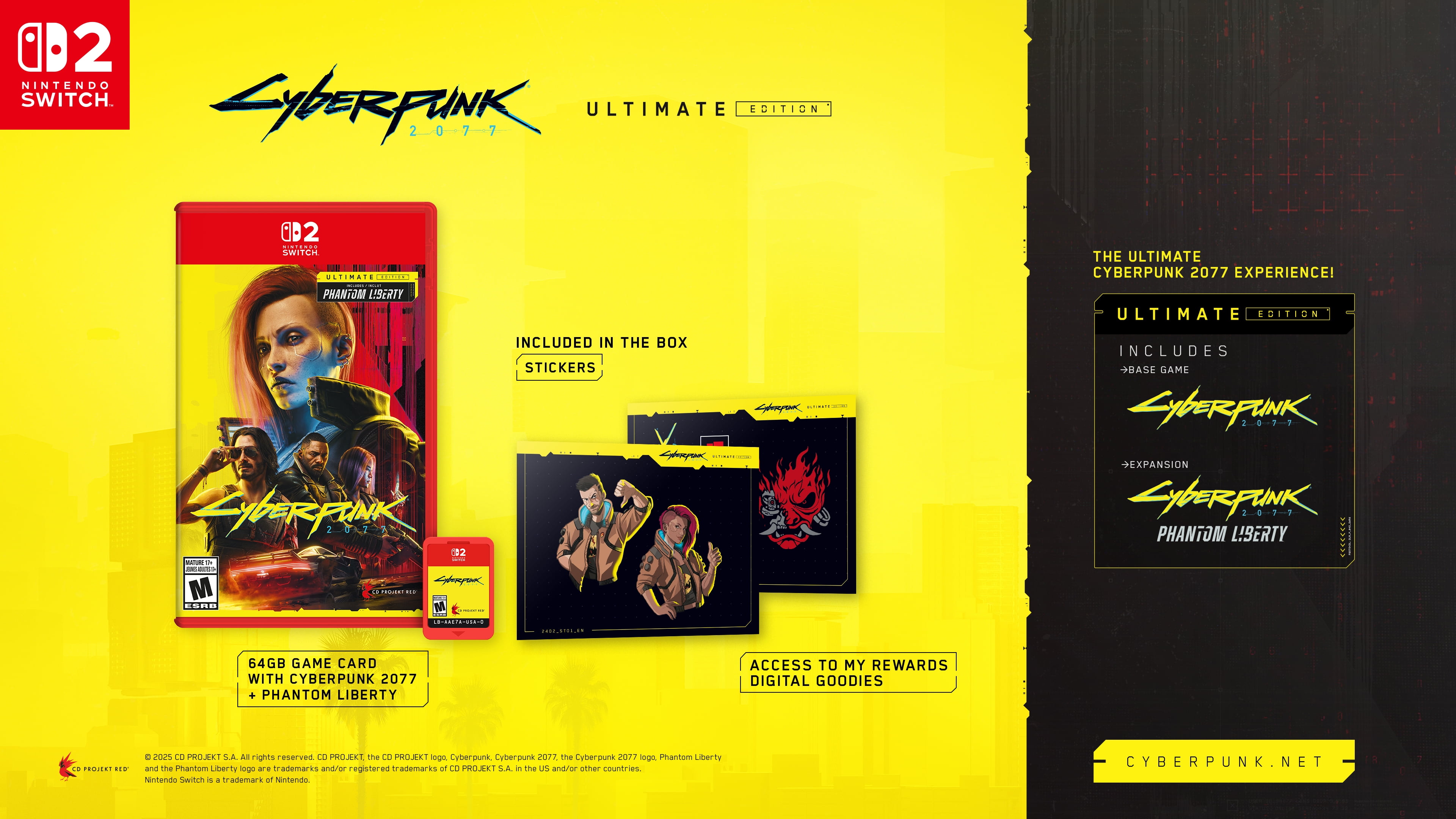 Cyberpunk 2077: Ultimate Edition, Nintendo Switch 2