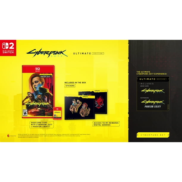 Cyberpunk 2077: Ultimate Edition, Nintendo Switch 2 - Walmart